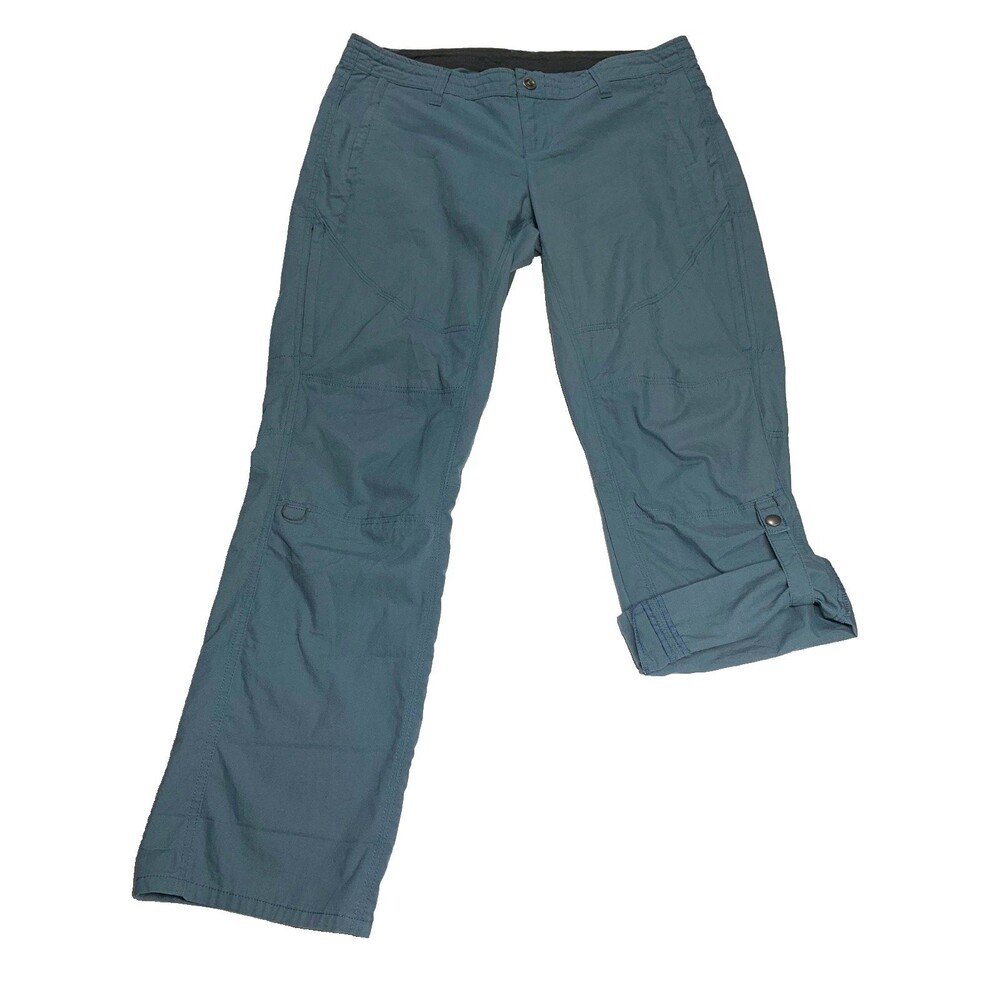 Kuhl Legendary Roll Up Cargo Hiking Pants 14 Short Blue